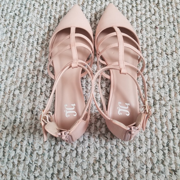 *FINAL CLEARANCE PRICING* Soft pink flats - Picture 4 of 5